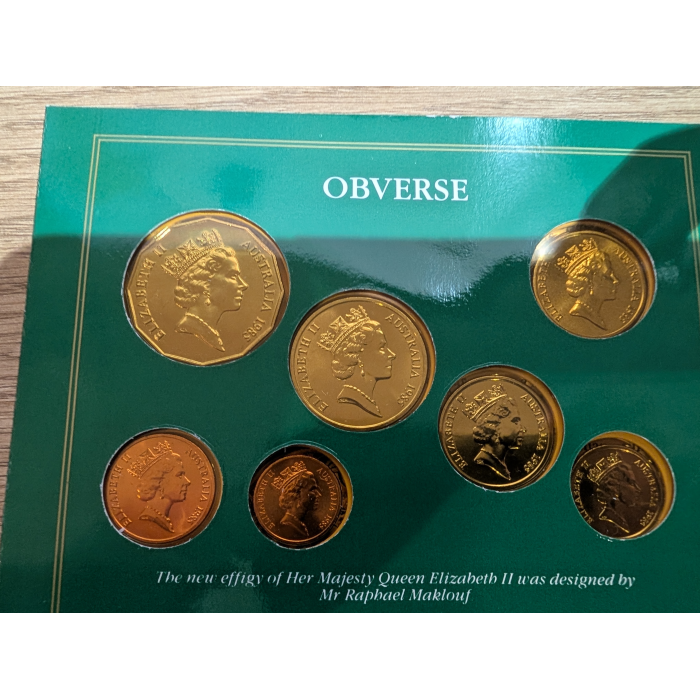 1985 RAM MINT SET Uncirculated Seven coin set