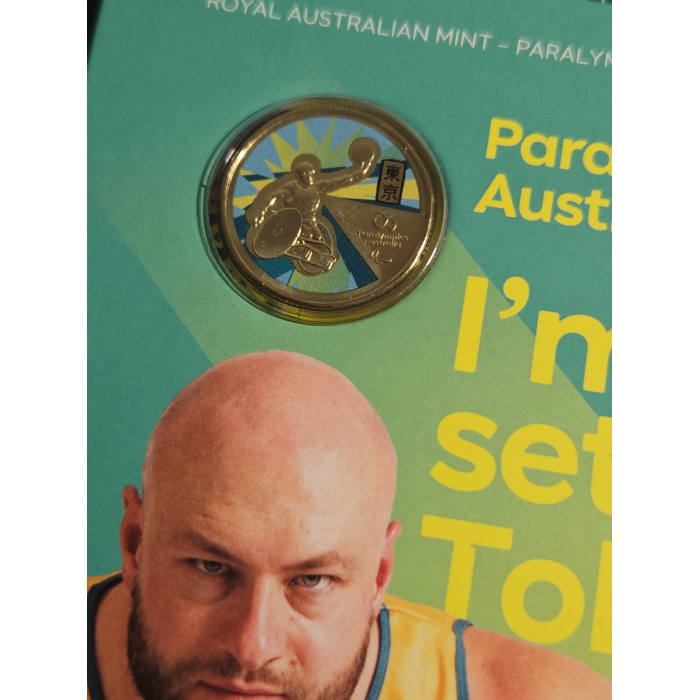 Olympics carded coins, Tokyo, commonwealth games 