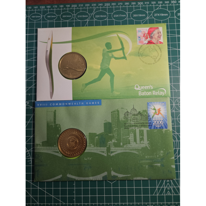 Set of 6 early games pnc's Olympic, London, commonwealth 