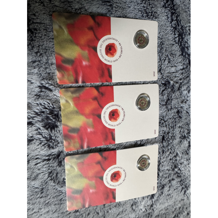 RAM 2025 Poppy Wreath 80th Anniversary WW2 $2 ‘C’ Mintmark uncirculated coin 