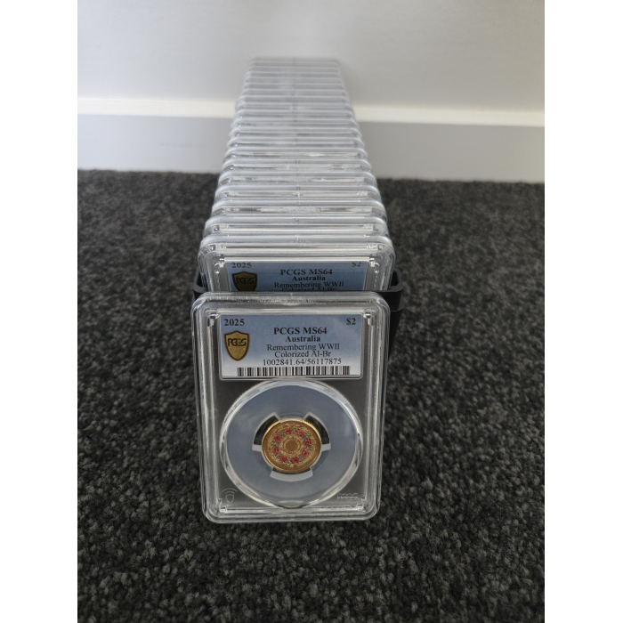 80th Anniversary of WW2 Poppy Wreath MS64