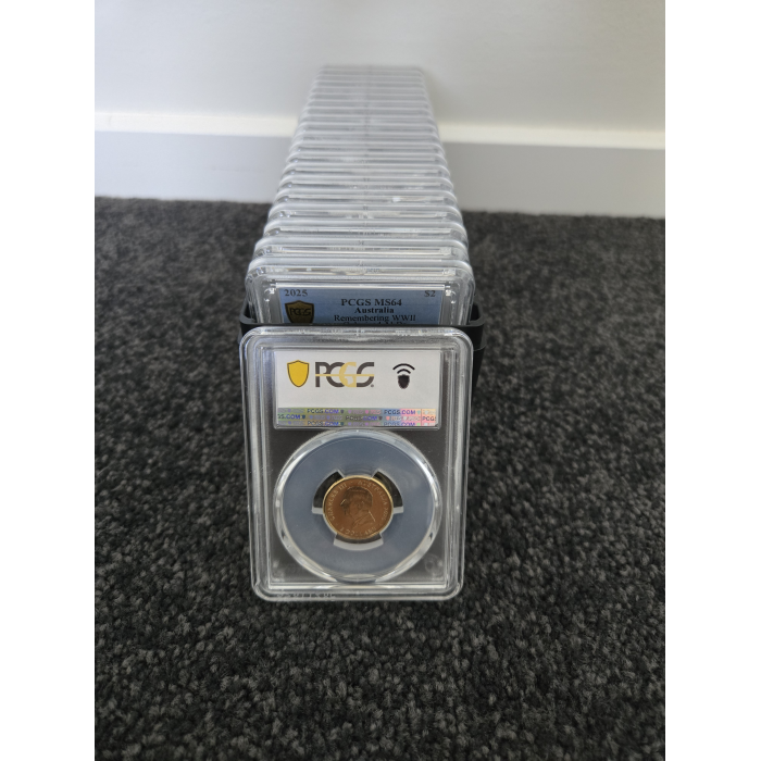 80th Anniversary of WW2 Poppy Wreath MS64