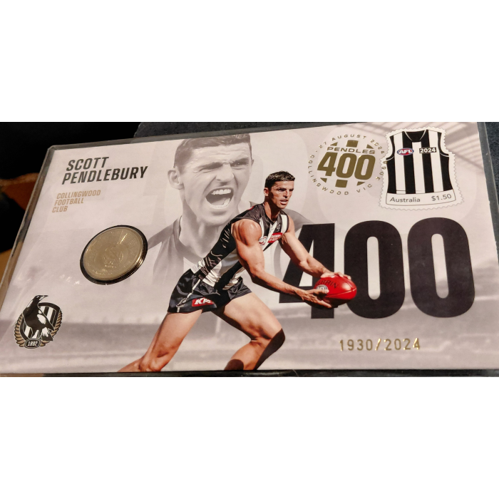 Collingwood AFL celebration of Scott Pendlebury's 400th gameĺ