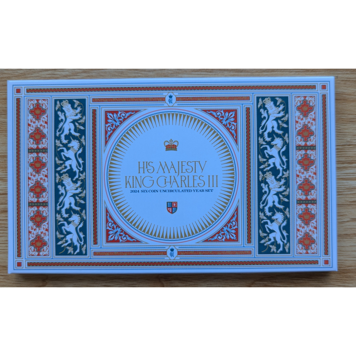 His Majesty King Charles 111 2024 6 Coin Uncirculated Set