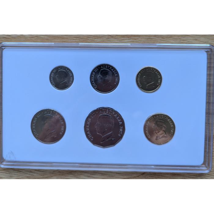His Majesty King Charles 111 2024 6 Coin Uncirculated Set