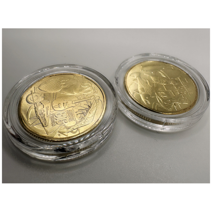 2025 Aussie Big Things 2 - 2x UNC Bonus Till Coins - In Lighthouse Capsule