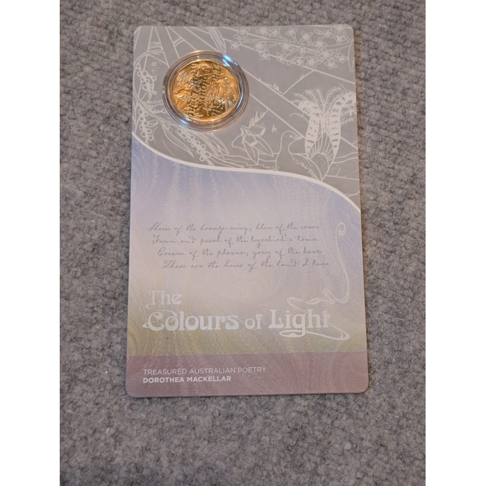 2025 Australia Dorothea Mackellar Uncirculated 50c Coin In Card Three Coin Set