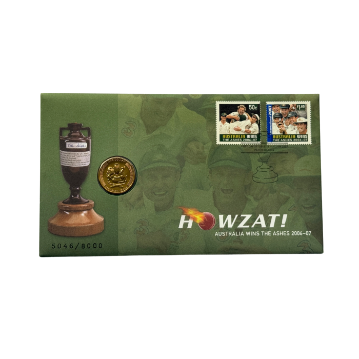 2007 $1 HOWZAT - Australia Wins the Ashes PNC 5046-8000
