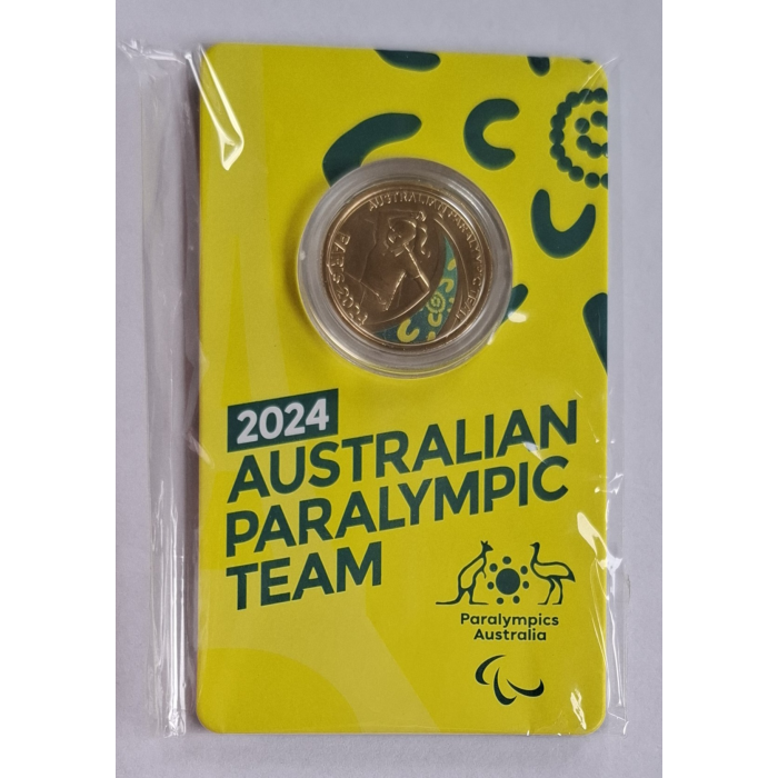 2024 $1 Olympic/ Paralympic Team Carded coin set