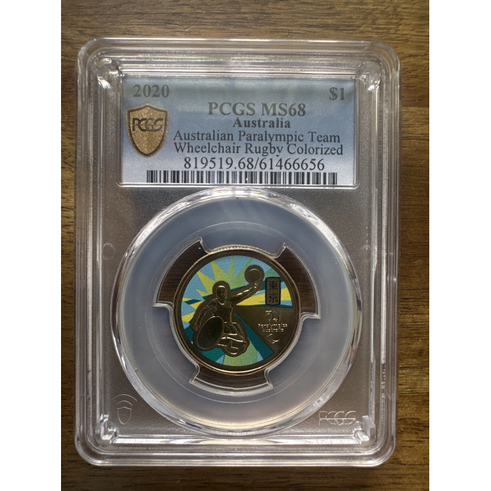 2020 -$1- MS68 - Wheelchair Rugby