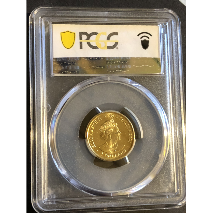 2021  PCGS MS65 Ambulance Service Coloured $2