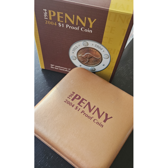 2004  Australia 40th Anniversary of the last Penny - Mintage: 16,437