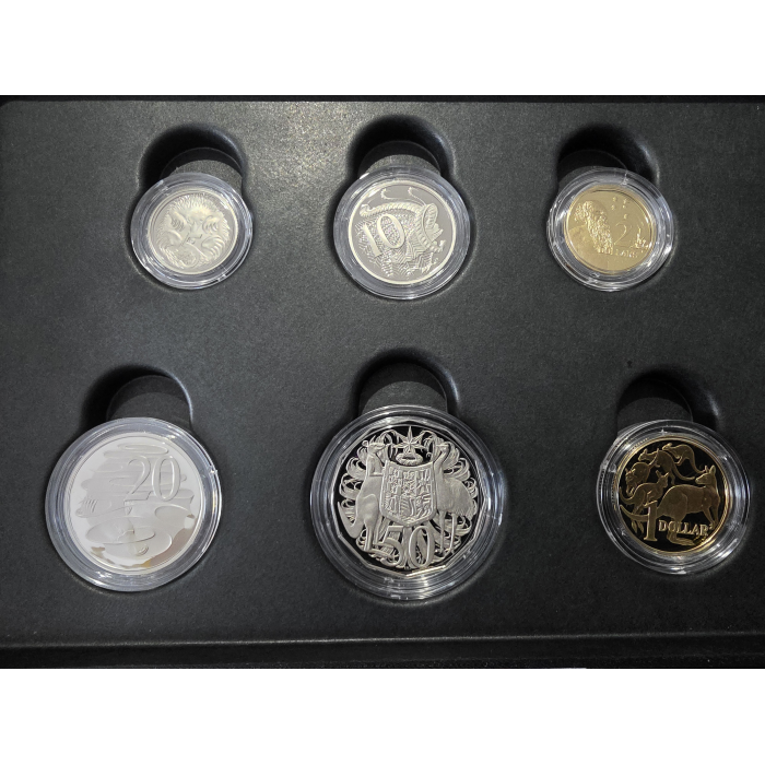 His Majesty King Charles III 2024 Six Coin Proof Year Set