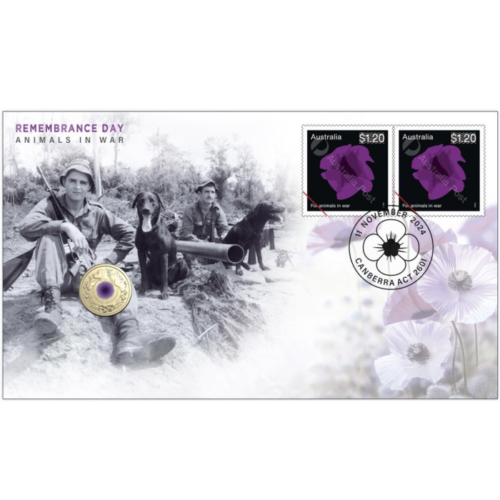 2024 - REMEMBRANCE DAY - ANIMALS IN WAR PNC