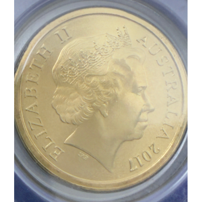 2017 $2 Lest We Forget 'C' Mintmark Coloured Uncirculated Carded Coin 'MOSAIC'