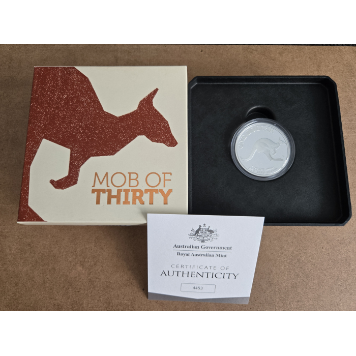2023 Mob Of Thirty C Mintmark silver proof coin