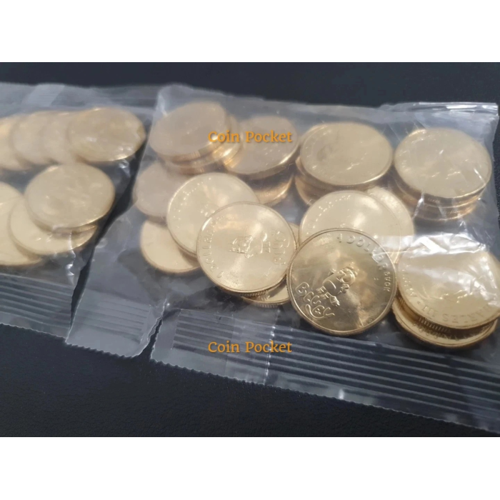 Bluey Bingo Set of 2 One Dollar Coin Bags Rare Dollarbuck Dog Blue $1 - Sealed