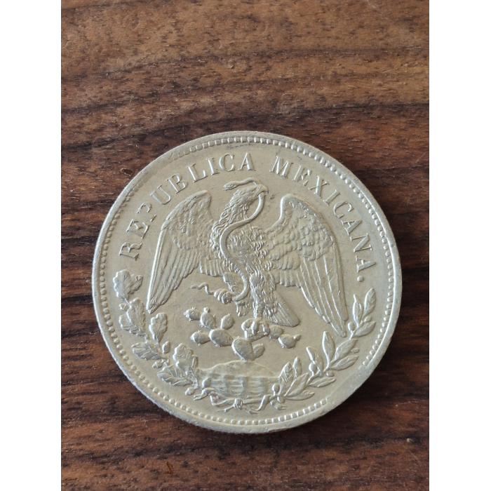 1900 Mexico Silver 1 Peso – Culiacán Mint