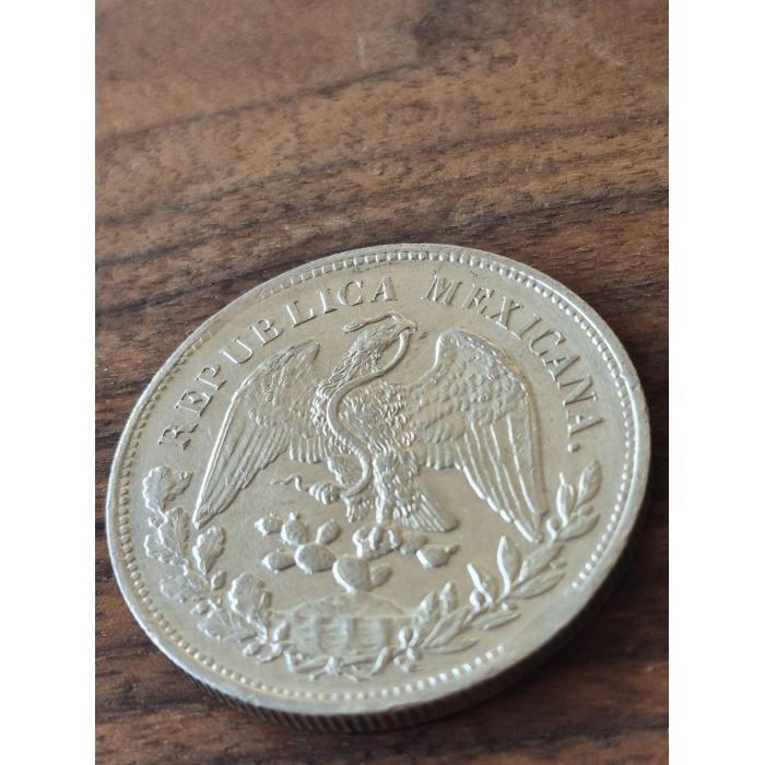 1900 Mexico Silver 1 Peso – Culiacán Mint