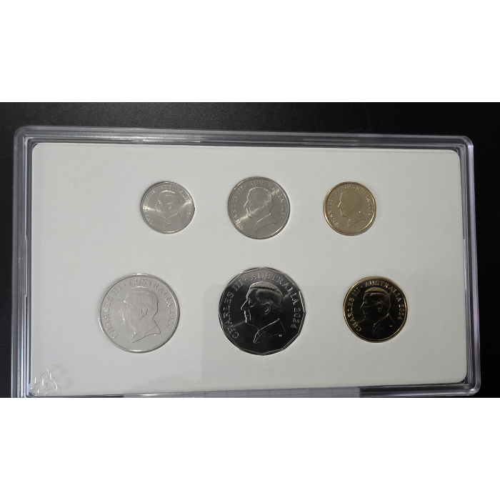 His Majesty King Charles III 2024 Six Coin Uncirculated Year Set