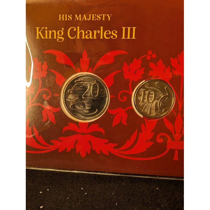 2024 PNC 3-coin 20c, 10c, 5c King Charles III (75th Birthday)