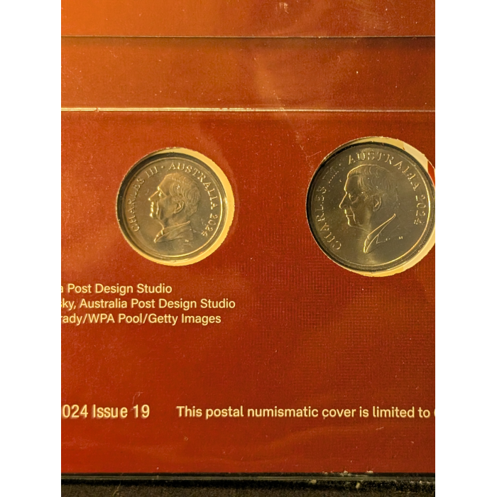 2024 PNC 3-coin 20c, 10c, 5c King Charles III (75th Birthday)