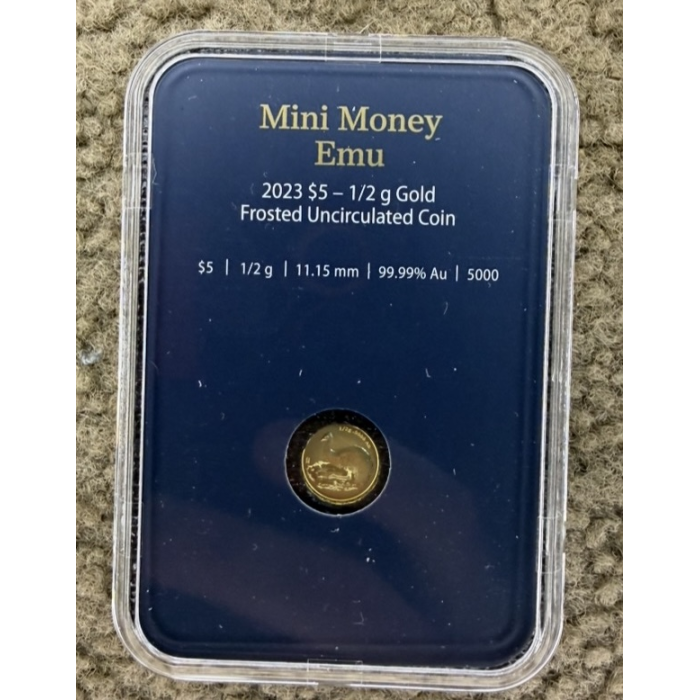 Mini Money 1/2g Gold Frosted Uncirculated Coin – The Perth Mint