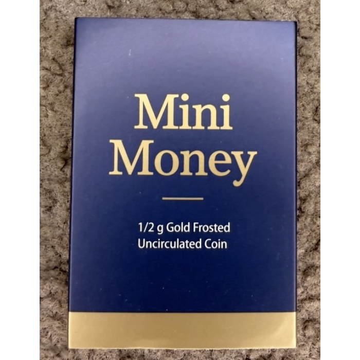 Mini Money 1/2g Gold Frosted Uncirculated Coin – The Perth Mint
