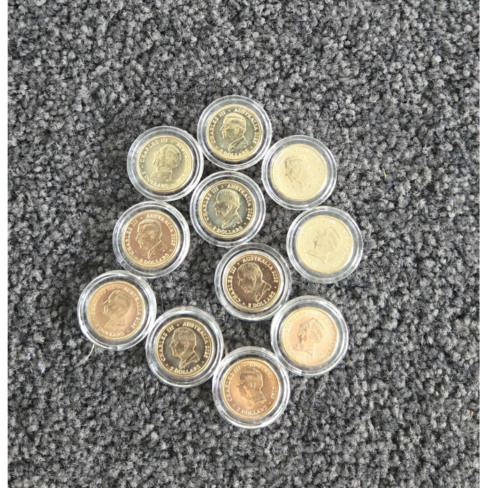 80th Anniversary WW2 Poppy Wreath UNC $2 coins