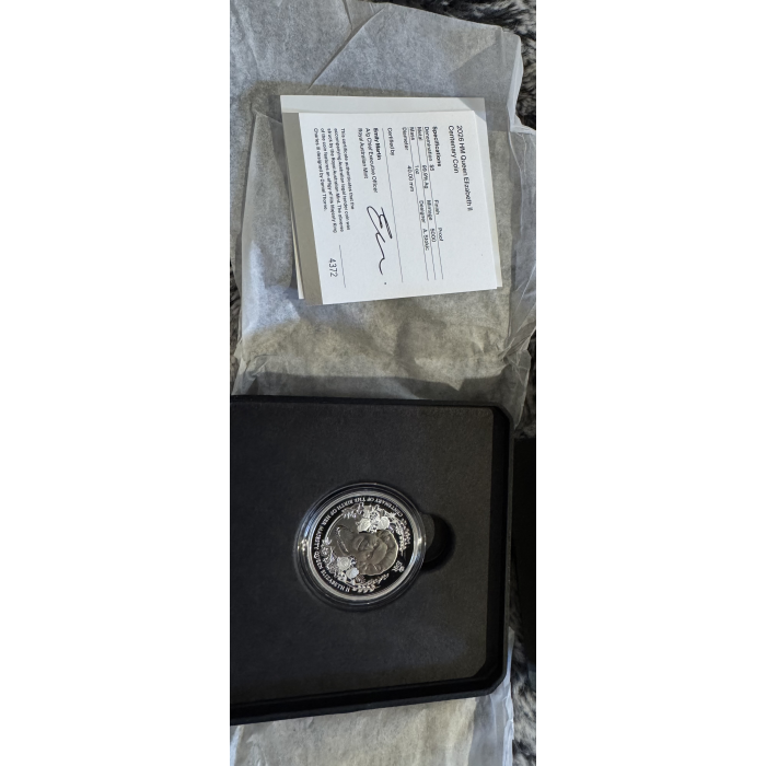 2026 RAM $5 HRM Elizabeth II Centenary Silver Proof coin 