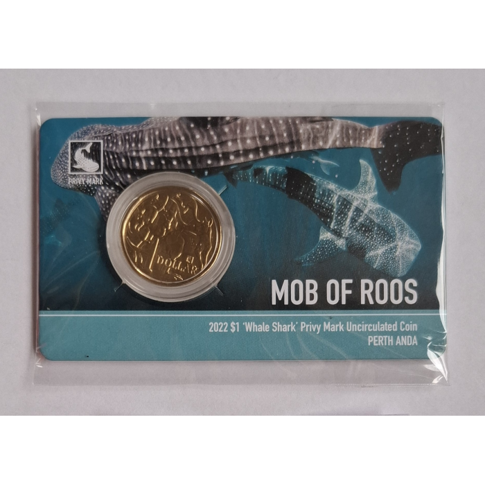 2022 $1 Mob Of Roos ANDA Money Expo carded coin set