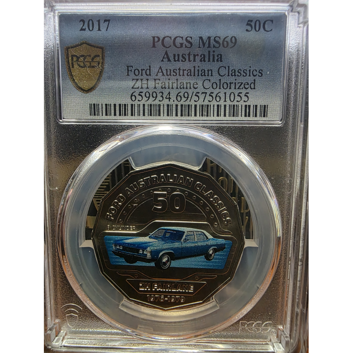 2017 50C - ZH Fairlane Colourized MS69
