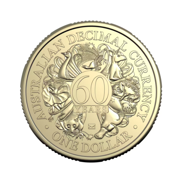 2026 $1 60 Years Of Decimal Currency PNC - Mintage: 7,000