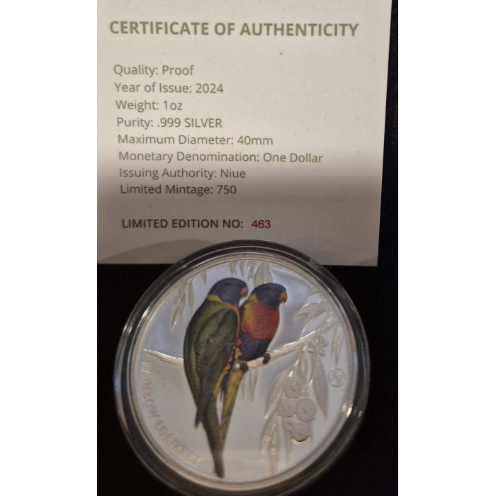 2024 Rainbow Lorikeet