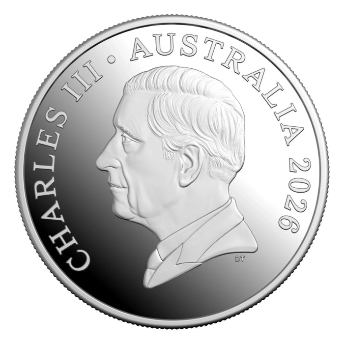 Aussie Bubs 2026 Baby 1oz Pure 999 Silver Bullion Coin Proof 5 Dollar Coin