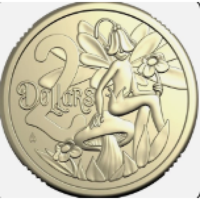 2025  $2  TOOTH FAIRY CARDED COIN