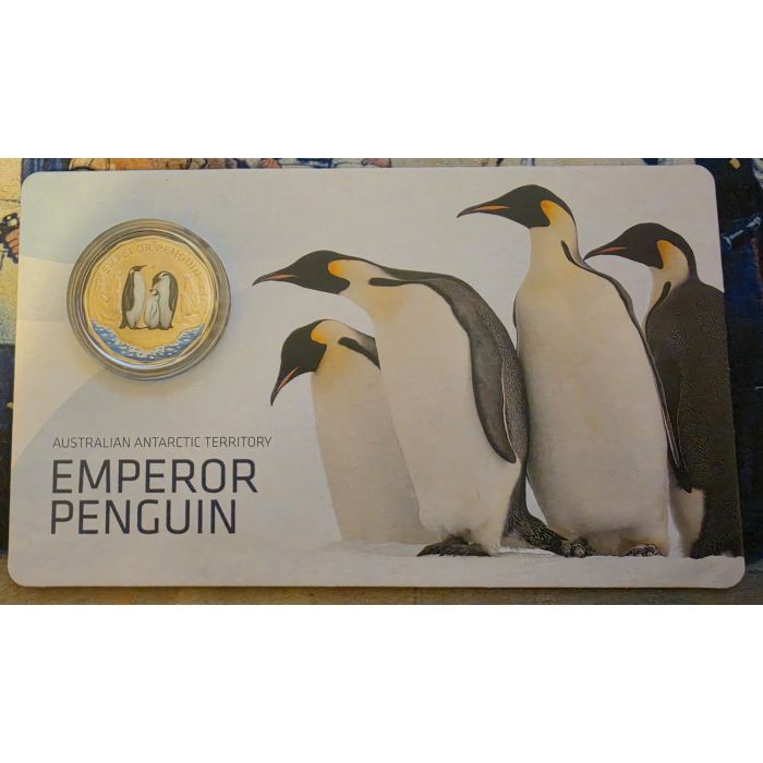 2023 Emperor Penguin 50 cent Coin Coloured