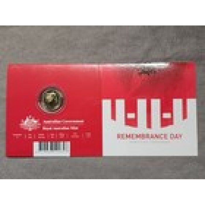 2018 $2 Armistice Centenary- Remembrance Day  'C' Mint Mark Carded Coin