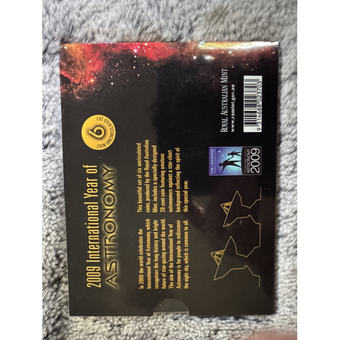 2009 RAM International year of Astronomy 6 coin Uncirculated Mint year set 