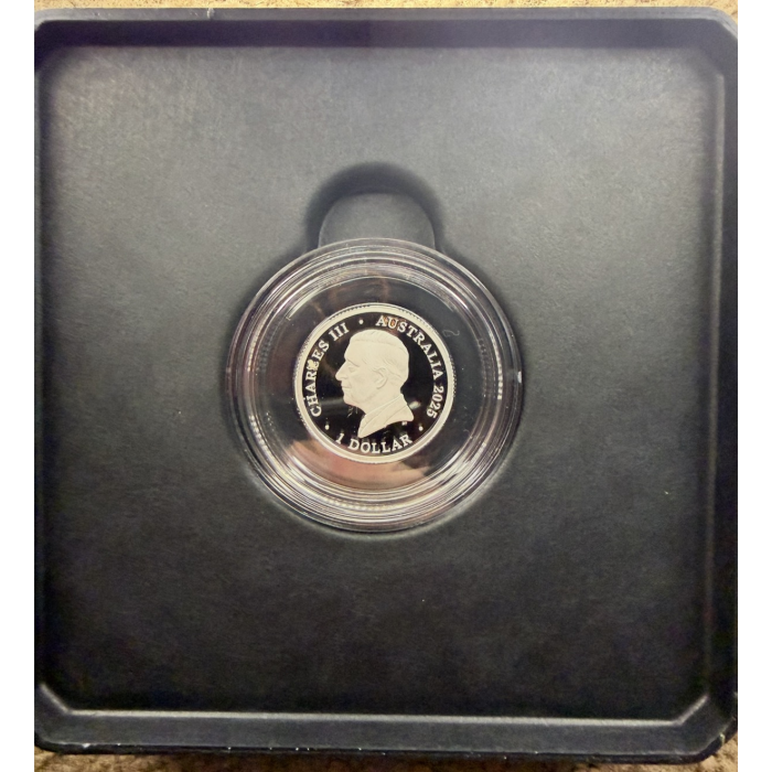 2025 $1 ‘C’ Mintmark Silver Proof Coin – 60th Anniversary Royal Australian Mint