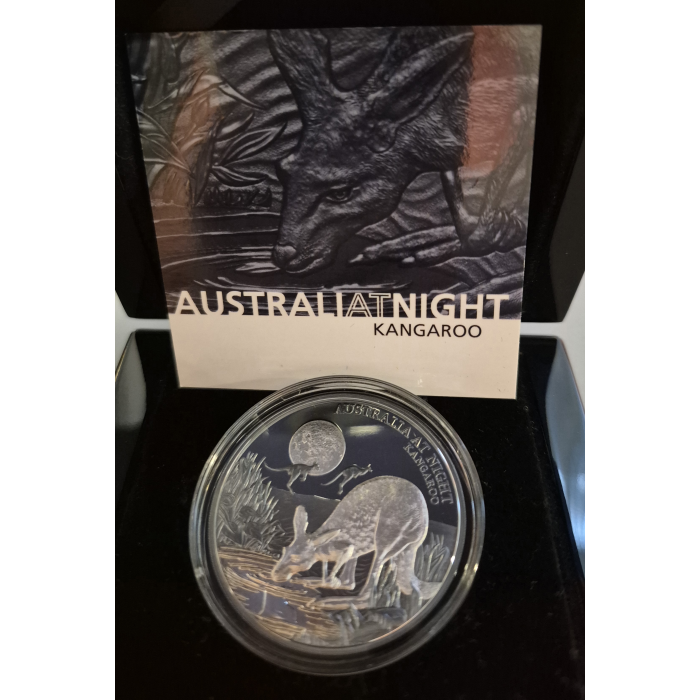 2019 Australia At Night Kangaroo 