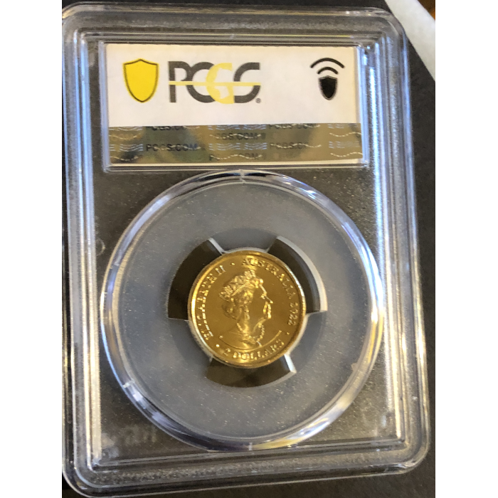 2022 PCGS MS65  Peacekeeping  Coloured $2