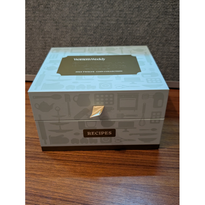 AWW Birthday Cake 2025 Twelve-Coin Premium Recipe Box Collection 