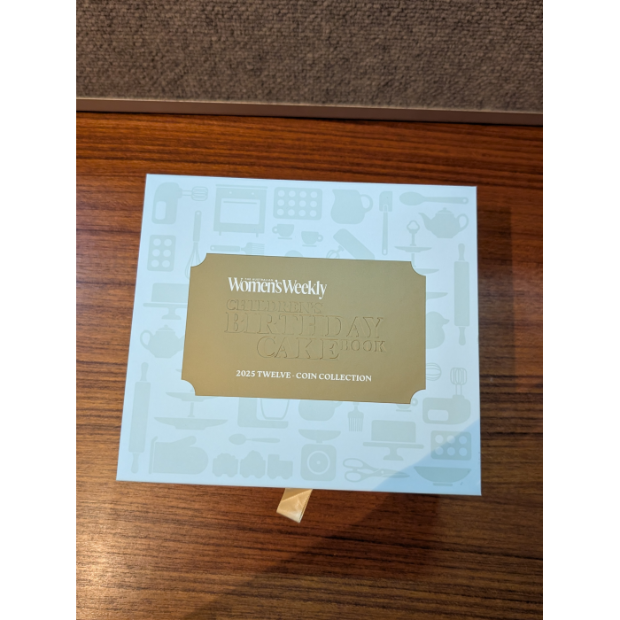 AWW Birthday Cake 2025 Twelve-Coin Premium Recipe Box Collection 