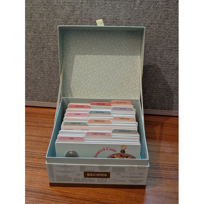 AWW Birthday Cake 2025 Twelve-Coin Premium Recipe Box Collection 