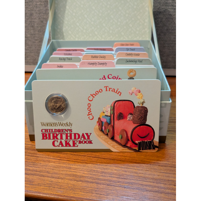 AWW Birthday Cake 2025 Twelve-Coin Premium Recipe Box Collection 