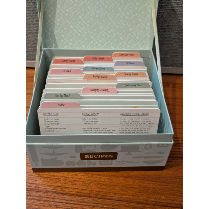 AWW Birthday Cake 2025 Twelve-Coin Premium Recipe Box Collection 