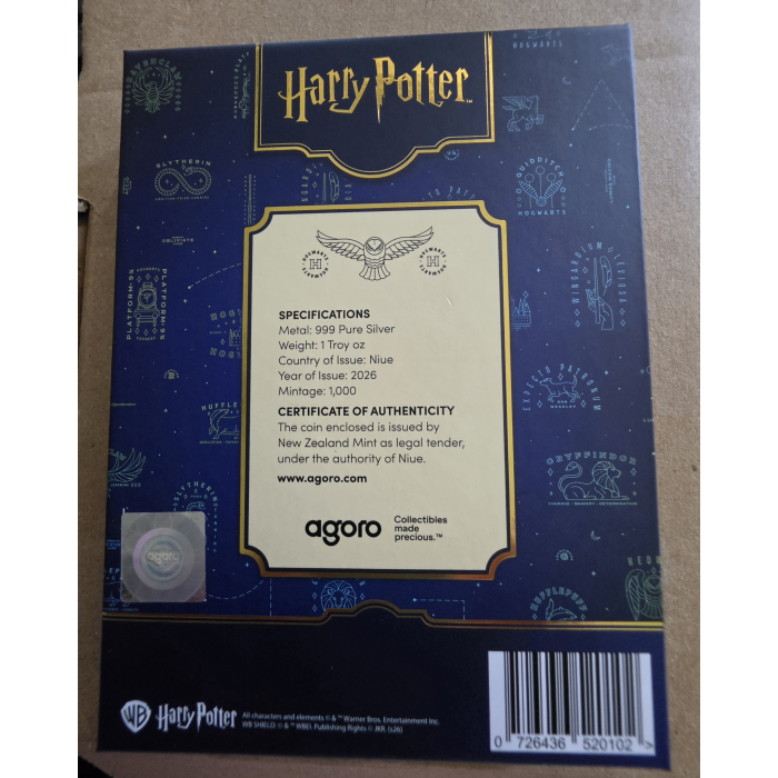 Agoro Harry Potter The Knight Bus 1oz Silver Number #5/1000