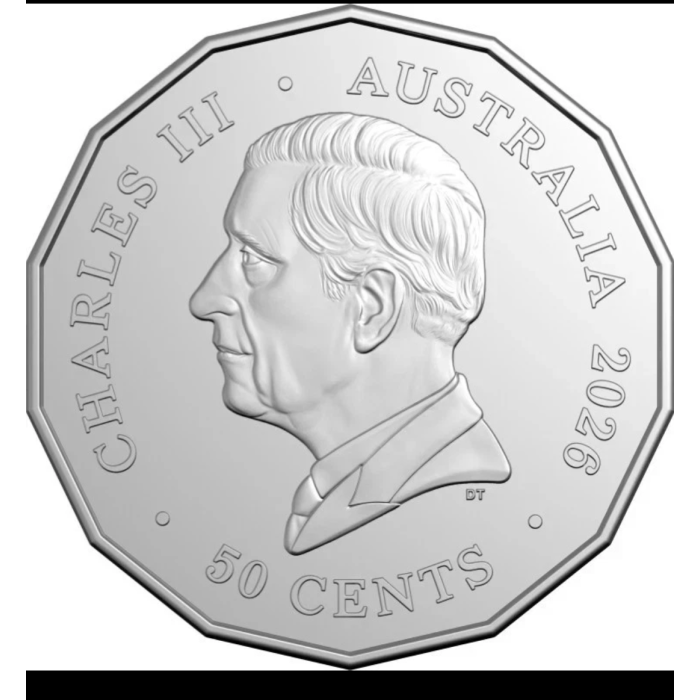2026 Royal Australian Mint - HM Queen Elizabeth II Centenary of Birth 50c Coin
