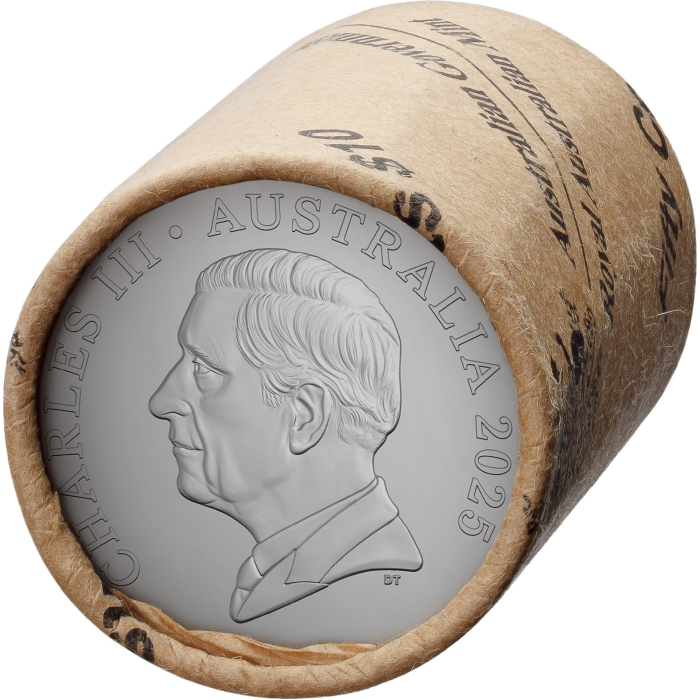 ROYAL AUSTRALIAN MINT - 2025 50C COIN ROLL | NON PREMIUM
